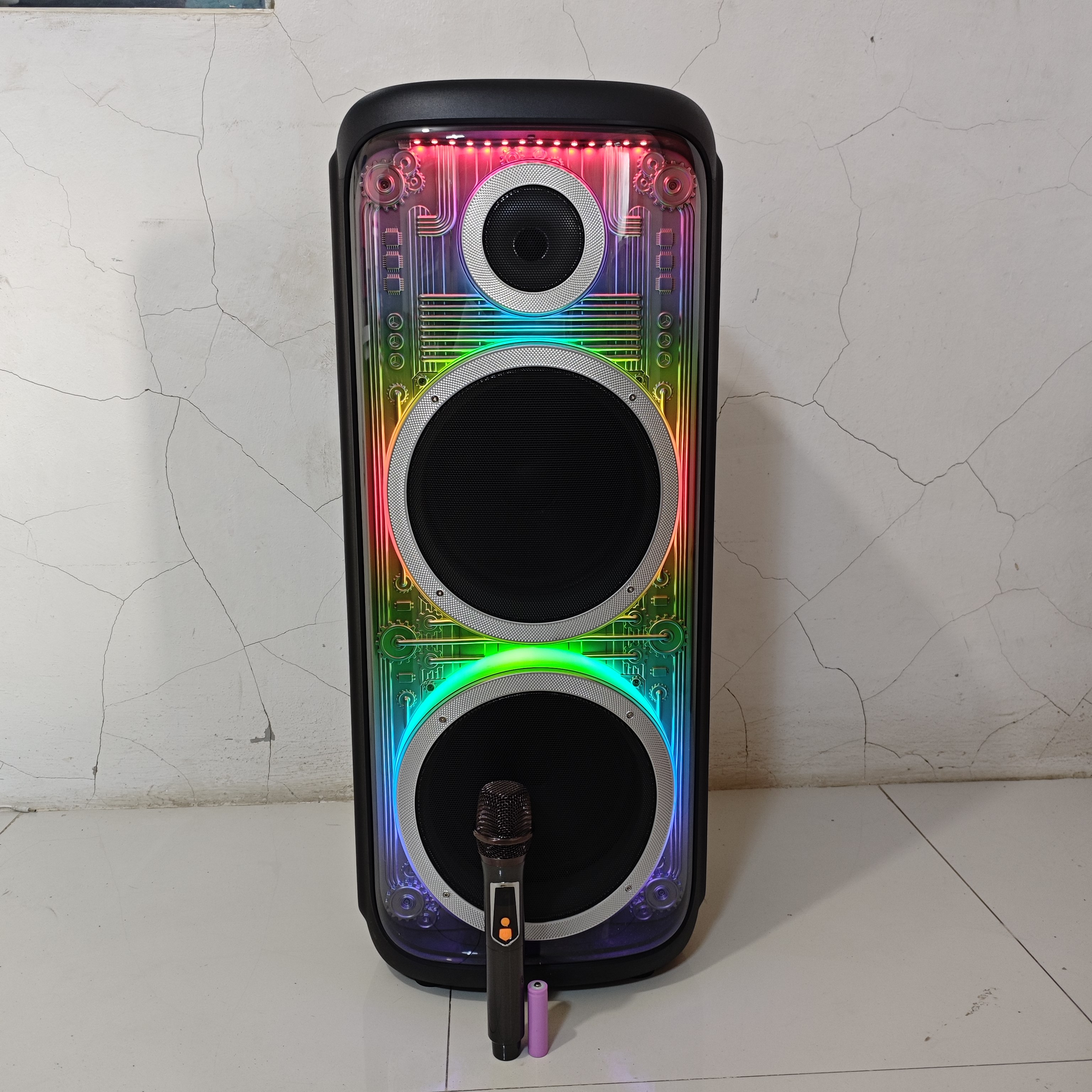 Brodu BTS 2370 Original Speaker Dual 10inch Bluetooth Outdoor Boom box ...
