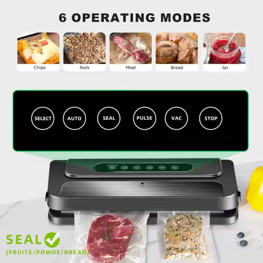 Household Food Vacuum Packaging Machine Household Automatic Vacuum Heat ...