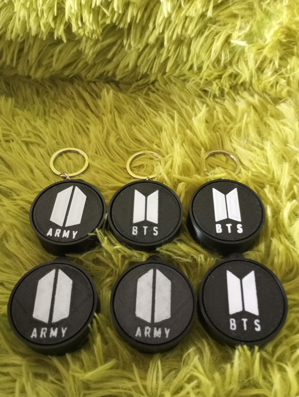 BTS ARMY LOGO FIDGET CLICKER KEYCHAINS GIFT AND SOUVENIRS ITEM | Shopee ...