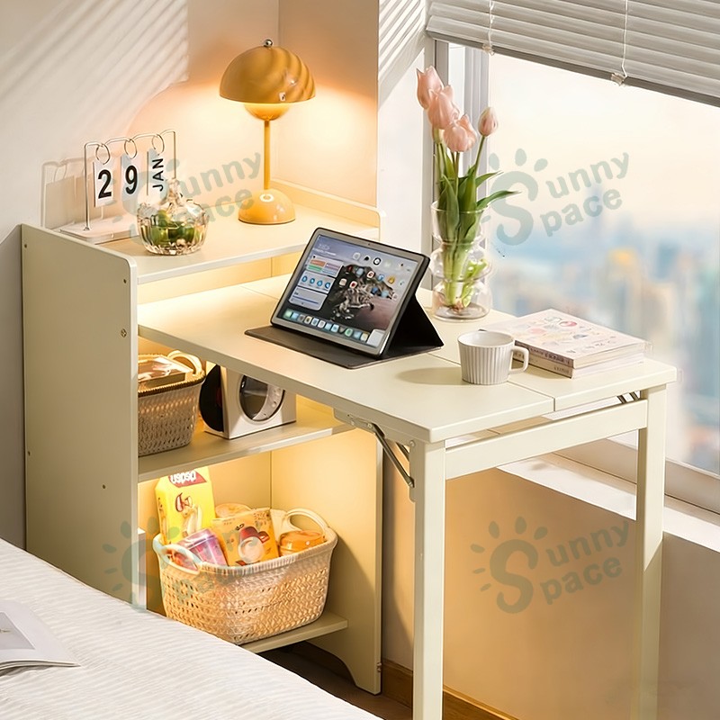 Foldable computer table study table Bamboo office table for adults ...