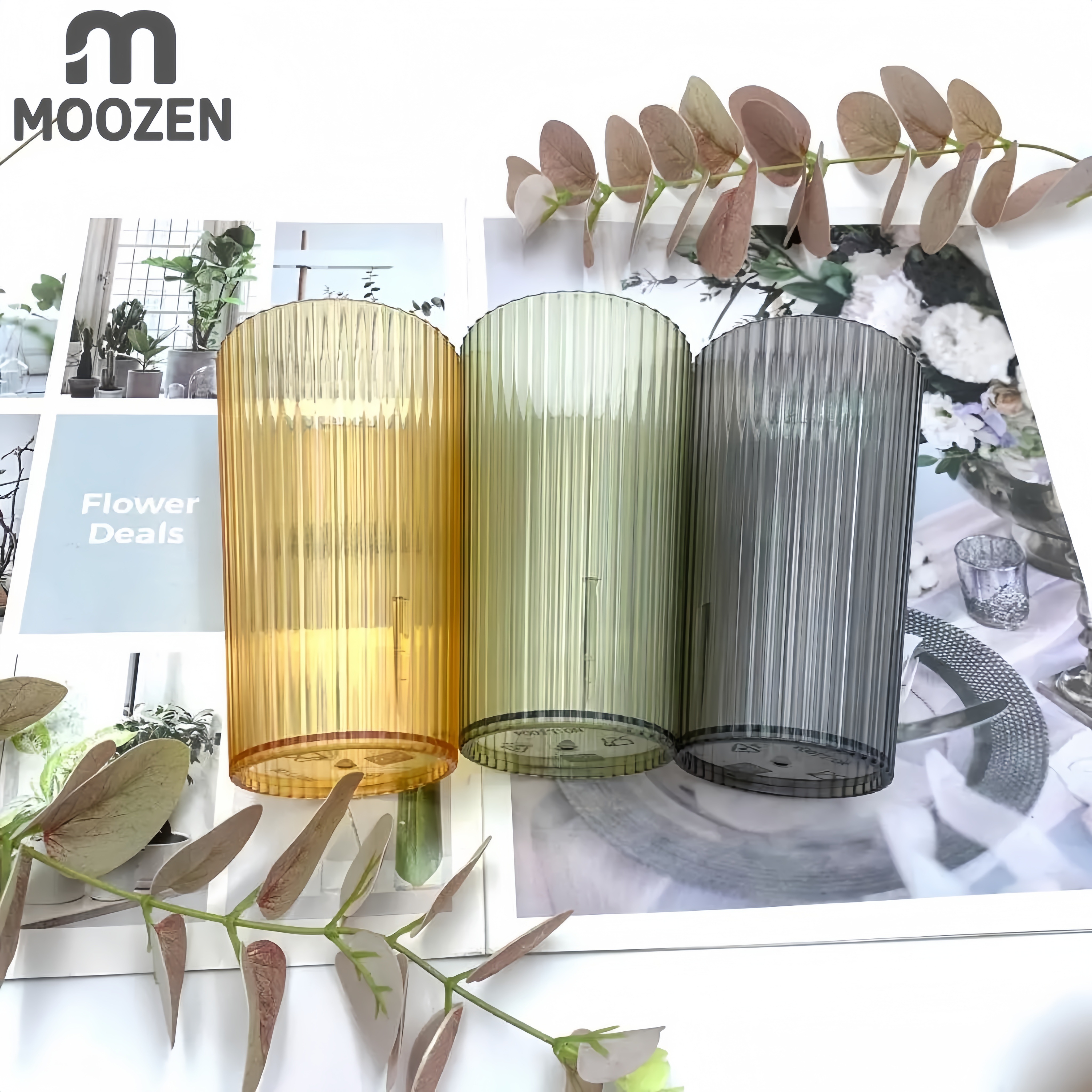 MOOZEN 6/12pcs Acrylic Tumblers: Non-toxic | shatter-proof | reusable ...
