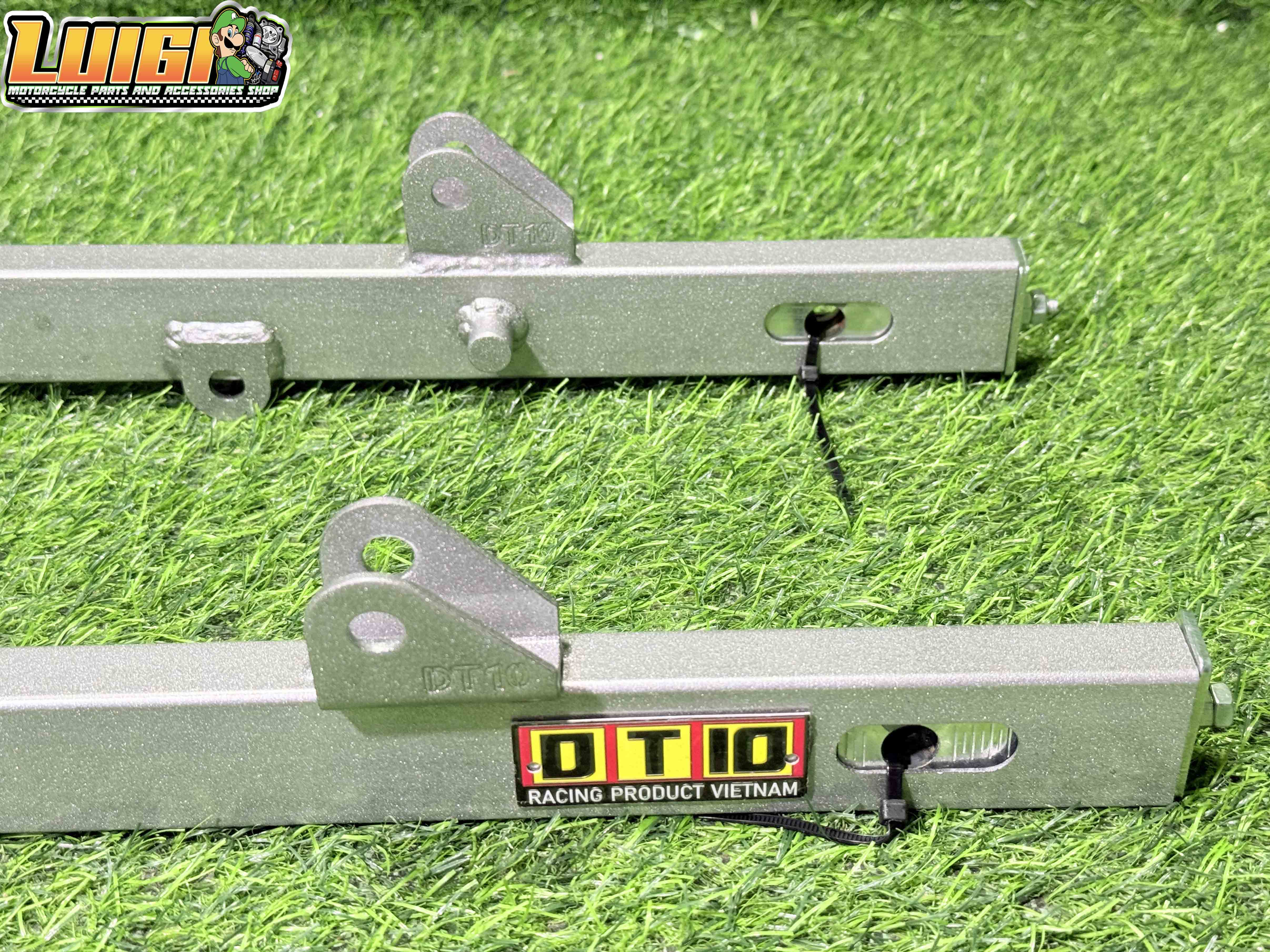 DT10 HONDA XRM 125 / XRM 110 / RS 125 STEEL SWING ARM NONSLOTTED PLUS 2 ...