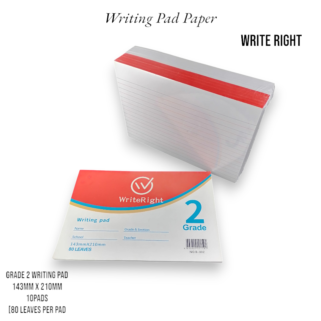 WriteRight 10PADS Grade 1 2 3 4 5 6 and High School Students Quiz and ...