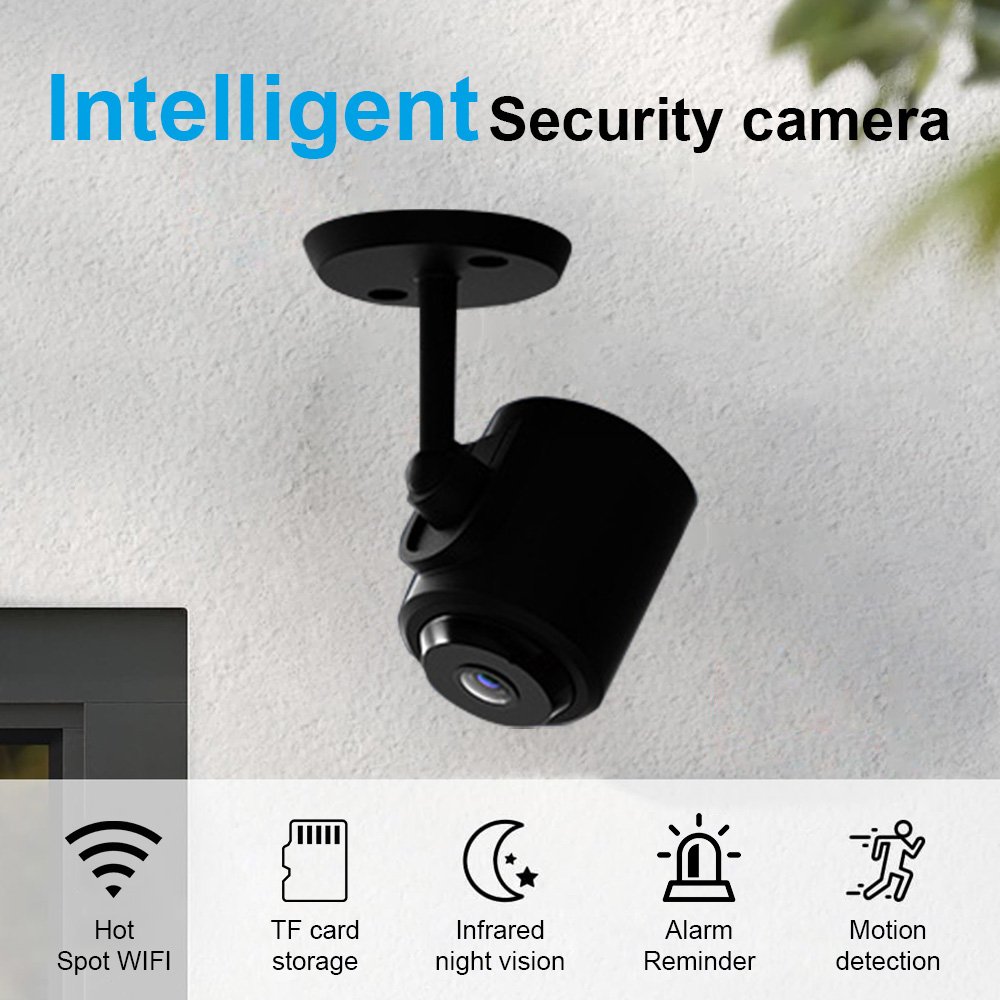 Mini Small CCTV Camera Wireless WiFi Hidden Camera HD 1080P Night ...