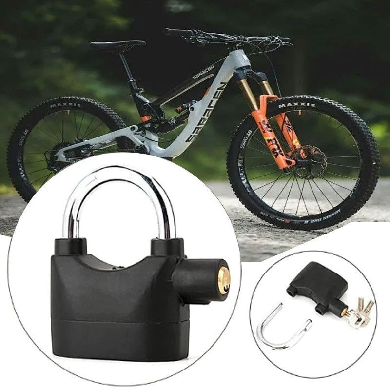 Durable Waterproof Padlock with a Robust Anti-Theft Alarm Suitable for ...