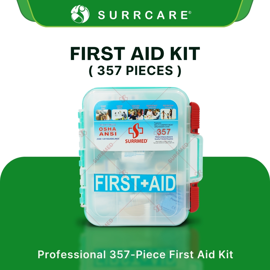 SURRMED First Aid Kit 357 | Complete Emergency Medical Kit for Home ...