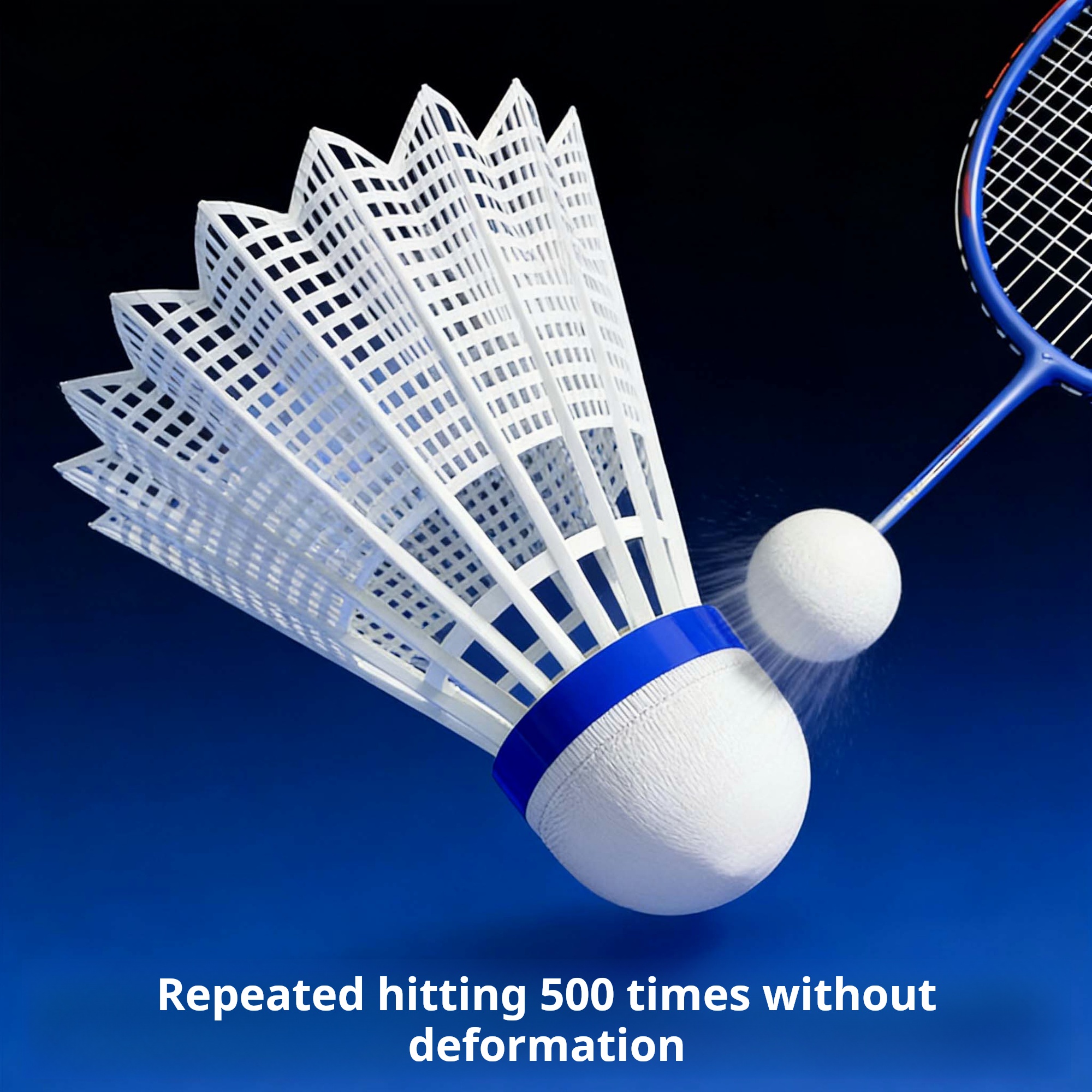 Extremely durable badminton Nylon badminton shuttlecock Wind-resistant ...