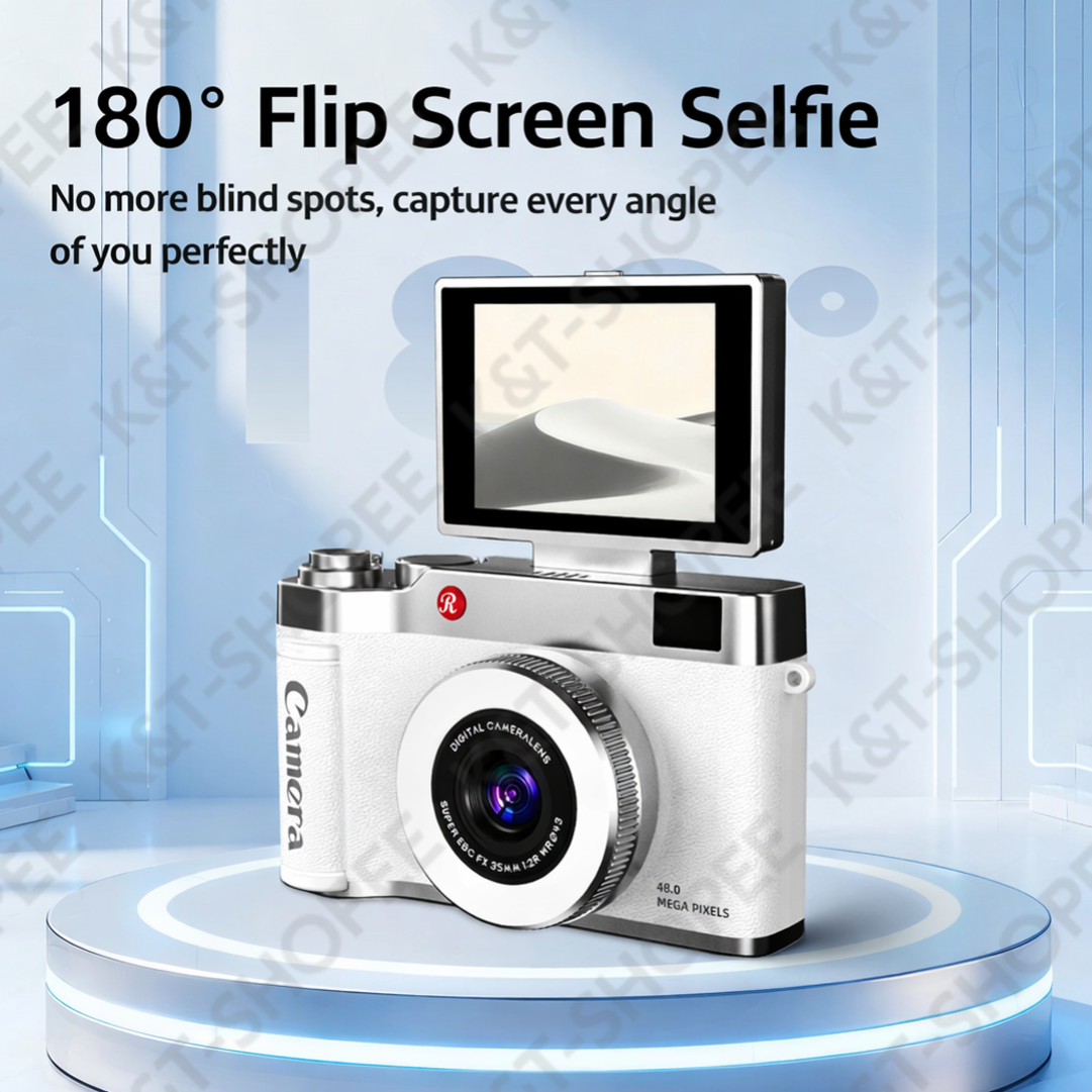L5-49 Retro Camera 48MP High Quality Image Flip Screen Compact Travel ...