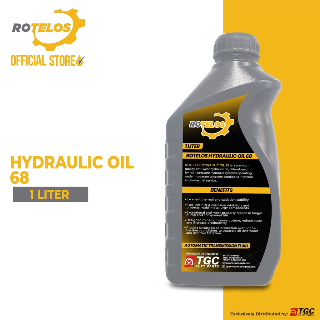 Rotelos Hydraulic Oil for Heavy Equipment / Hydraulic Oil 68 ISO VG 68 ...