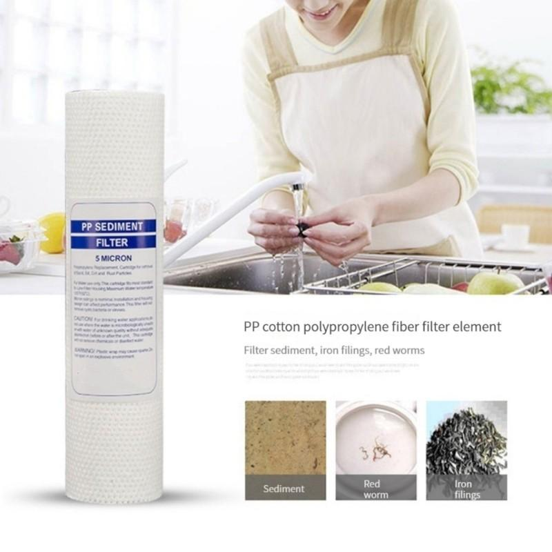 PP Sediment Filter 10 Inch 110g Water Filter Cartridge 1 Micron/5 ...