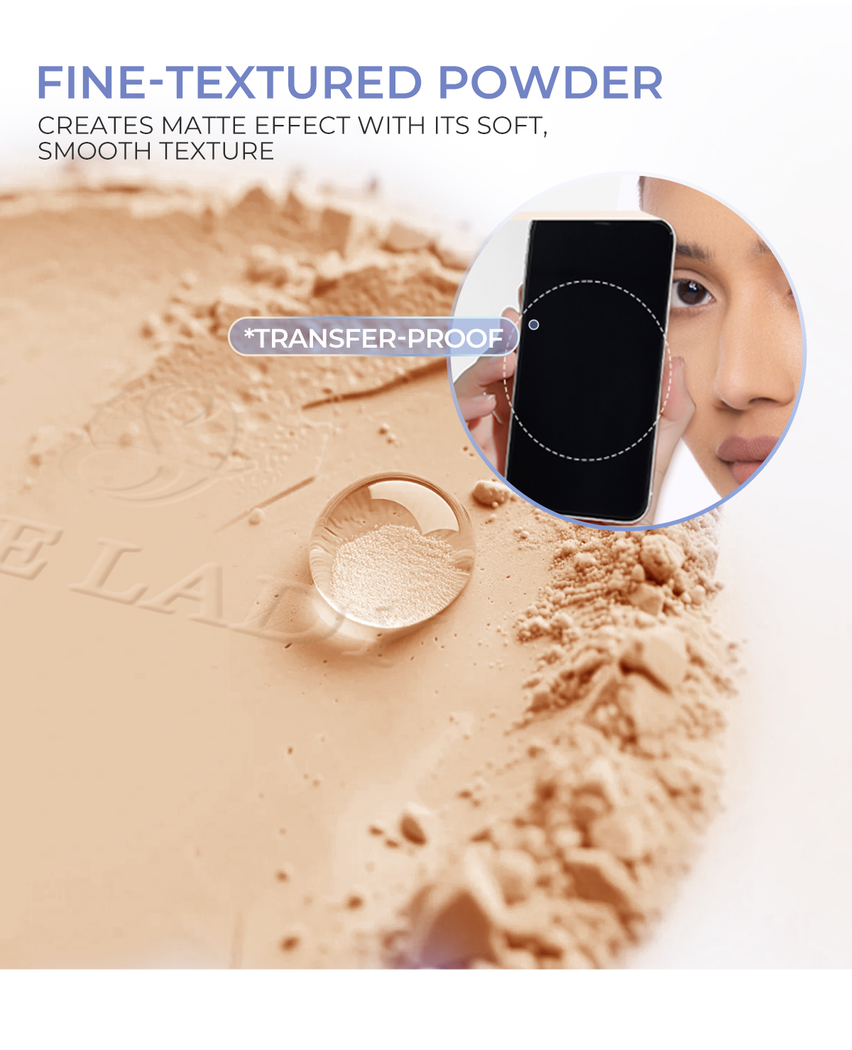 SACE LADY Natural Face Powder Matte Oil Control LongLasting Natural ...