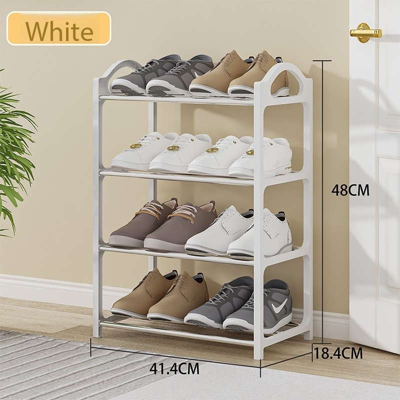 4 layer steel shoe rack and slippers shelf organizer durable shoe ...
