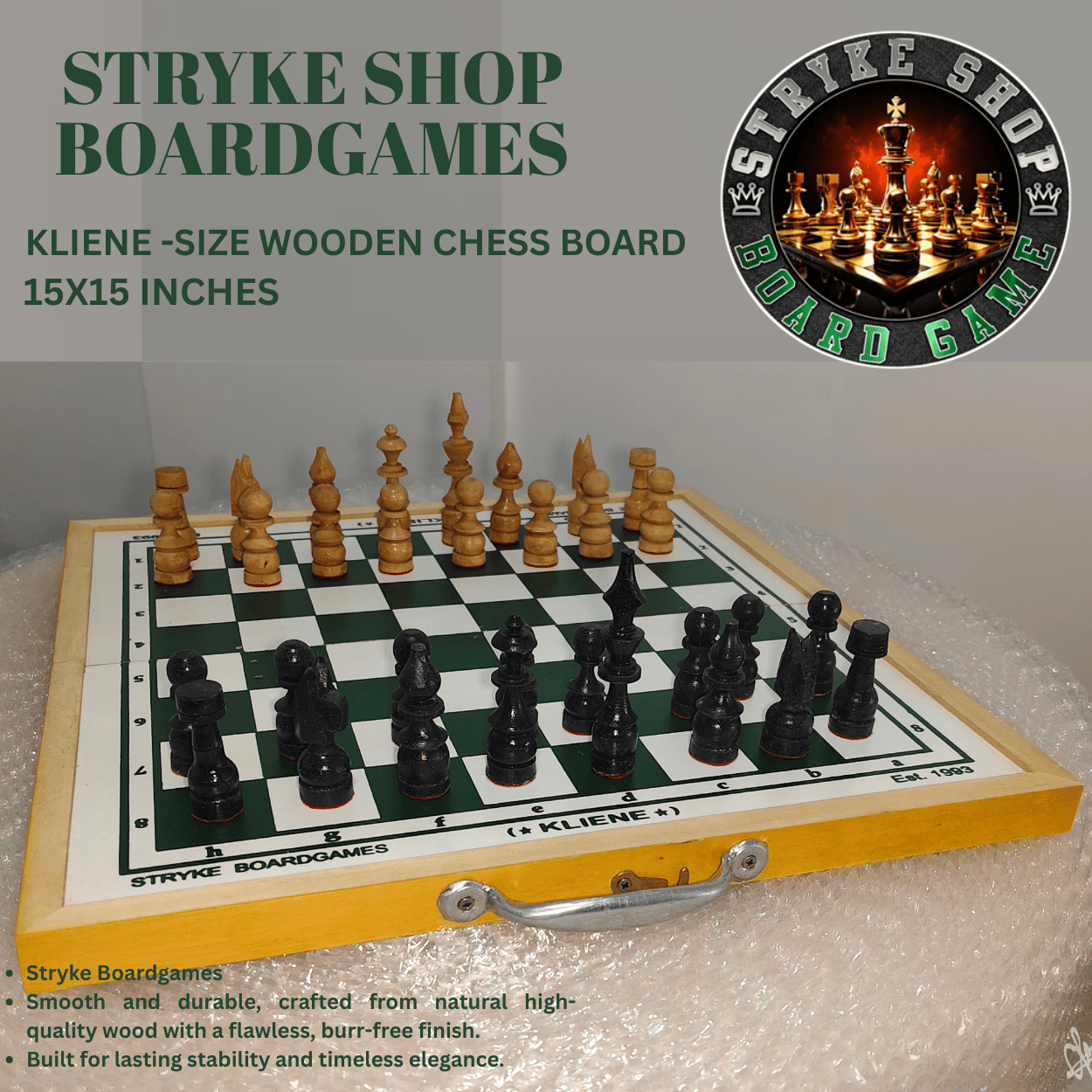 Chess Board Tournament Medium, Petite, Kliene, Malengke, Scrabble, Math ...