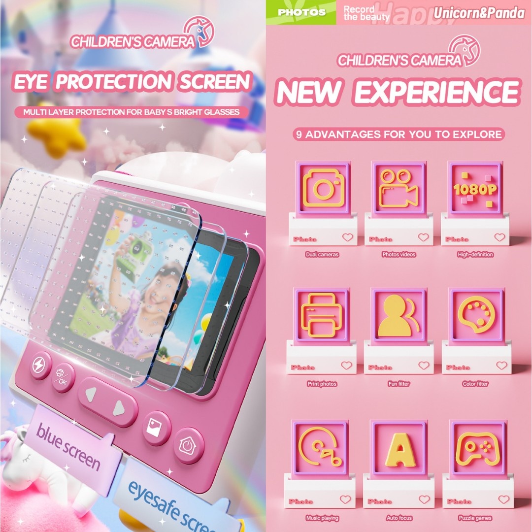 NEW Bluetooth Instant Print Camera Pix & Play | Shopee Philippines