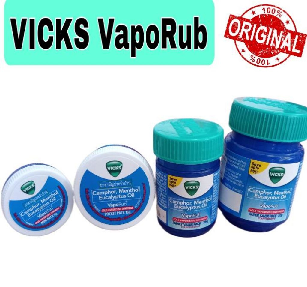 Vicks Inhaler and VapoRub (Available all Sizes) | Shopee Philippines