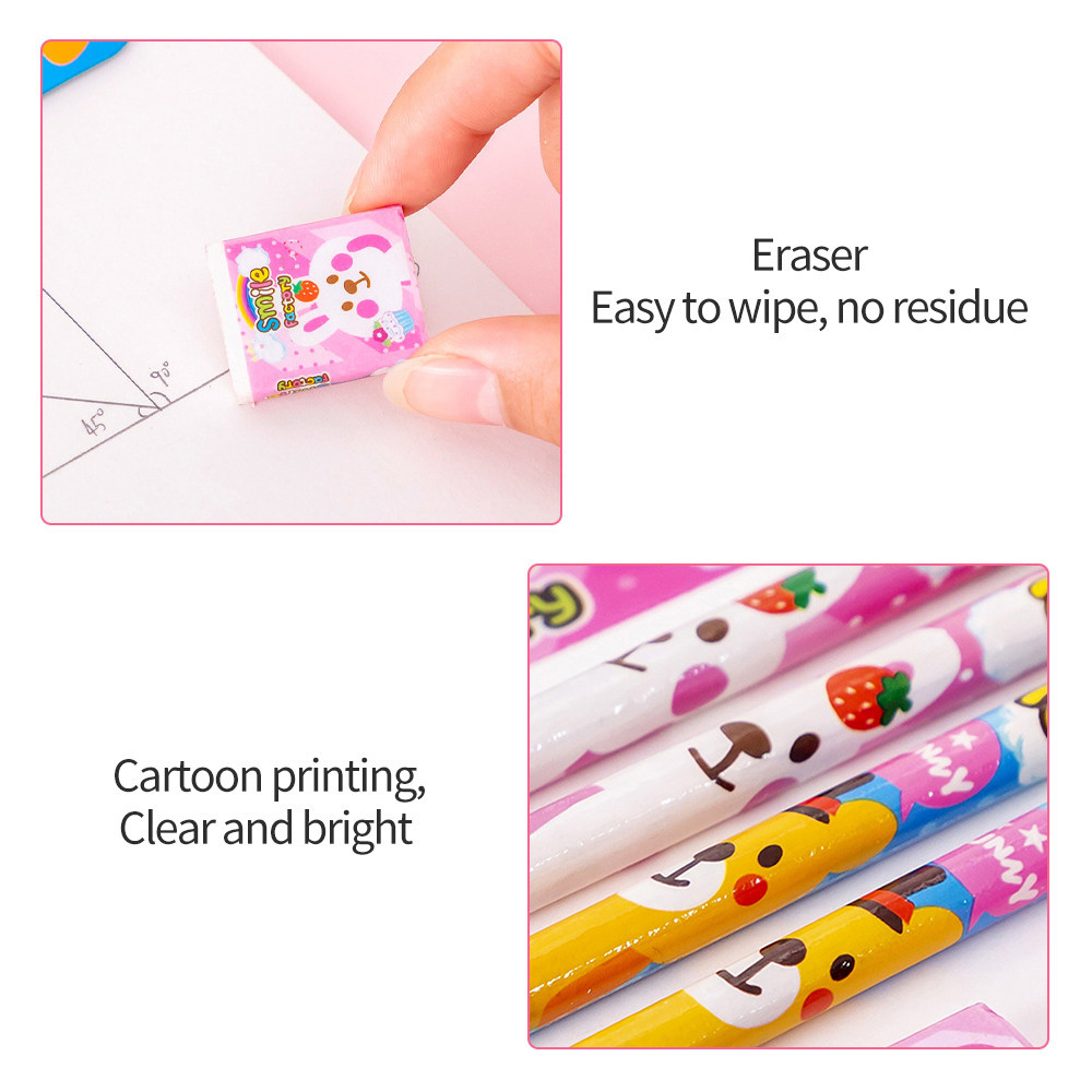 【Stationery Set】5 in 1 Kids Gift Children Pencil Set Portable ...