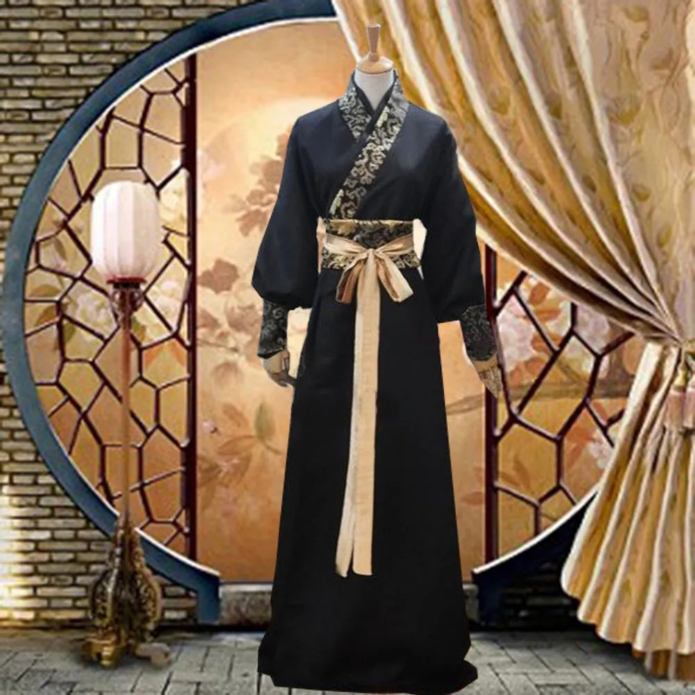 COD [Mainit na Selling Item] Hanfu Tang Suit para sa mga Lalaki at ...