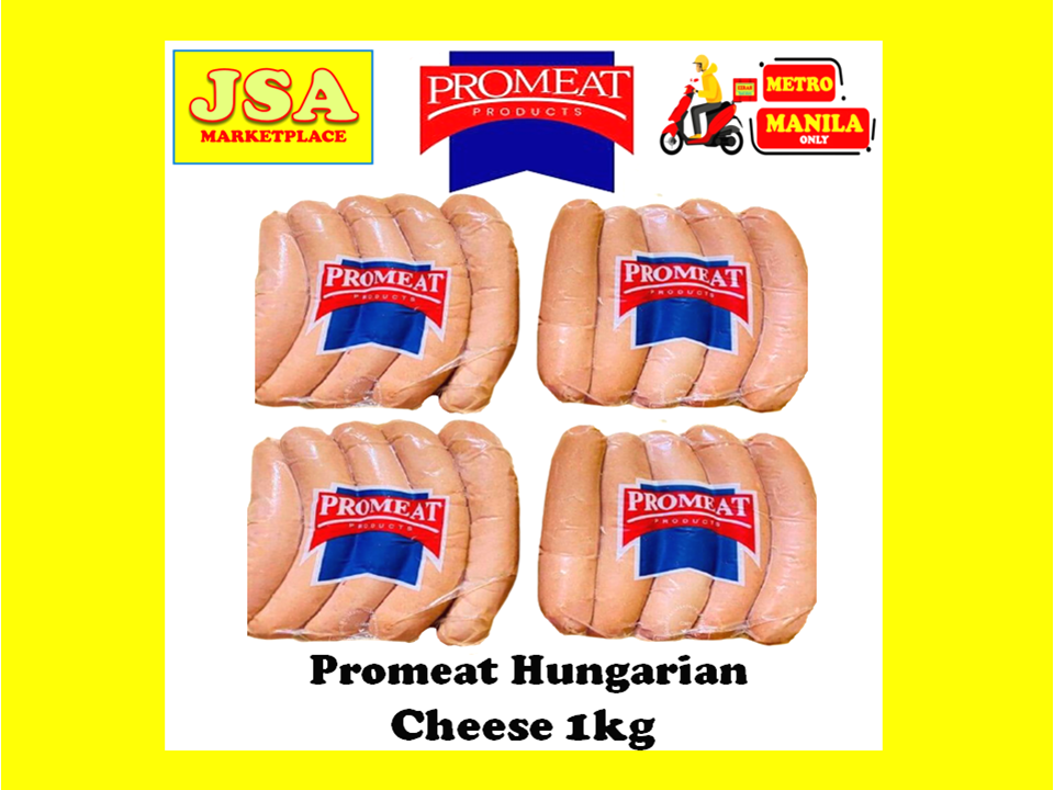 Promeat Cheesy Hungarian 9pcs/1kg | Shopee Philippines