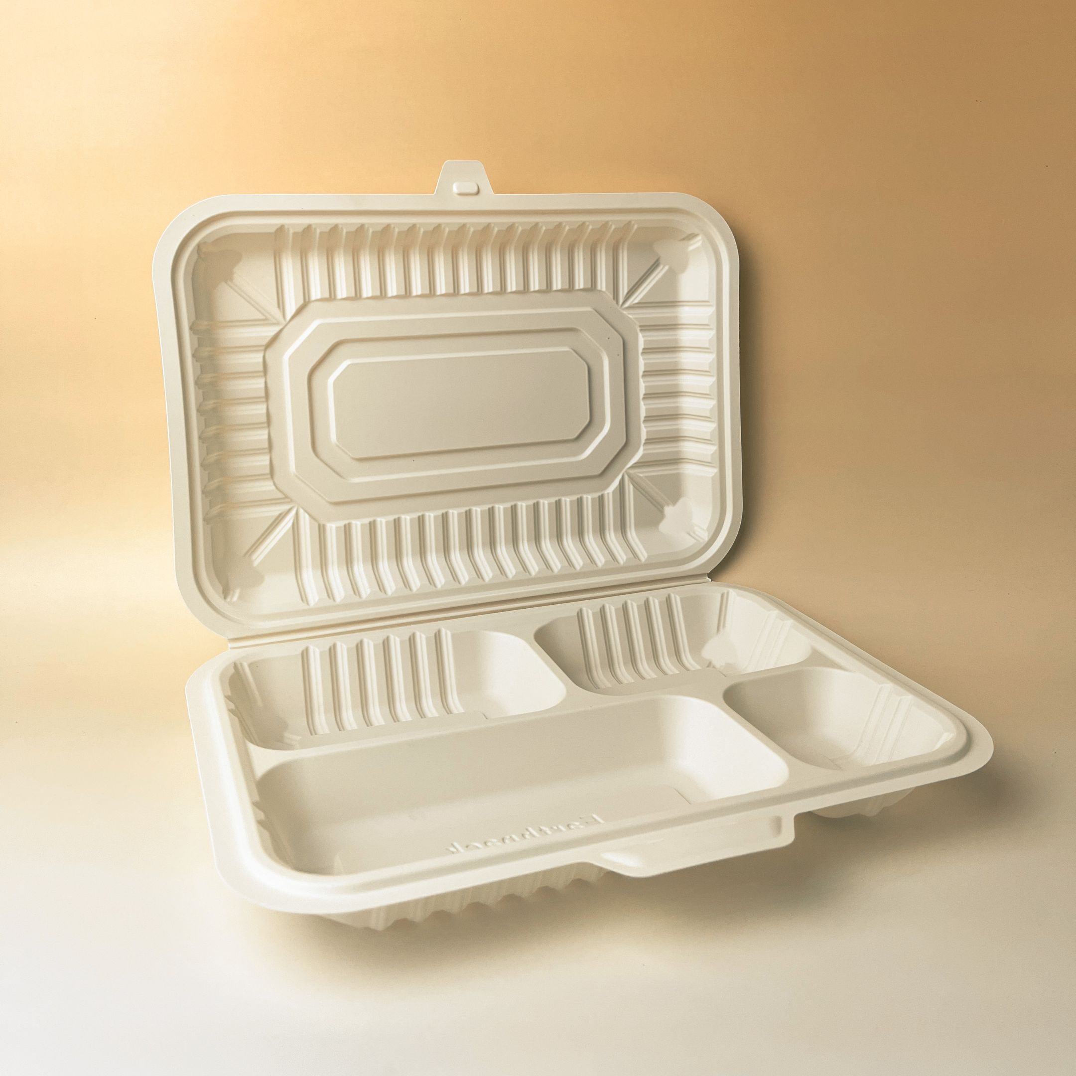 Cornstarch Container Clamshell Burger Box Lunch Box LB2 LB3 LB4 50 pcs ...