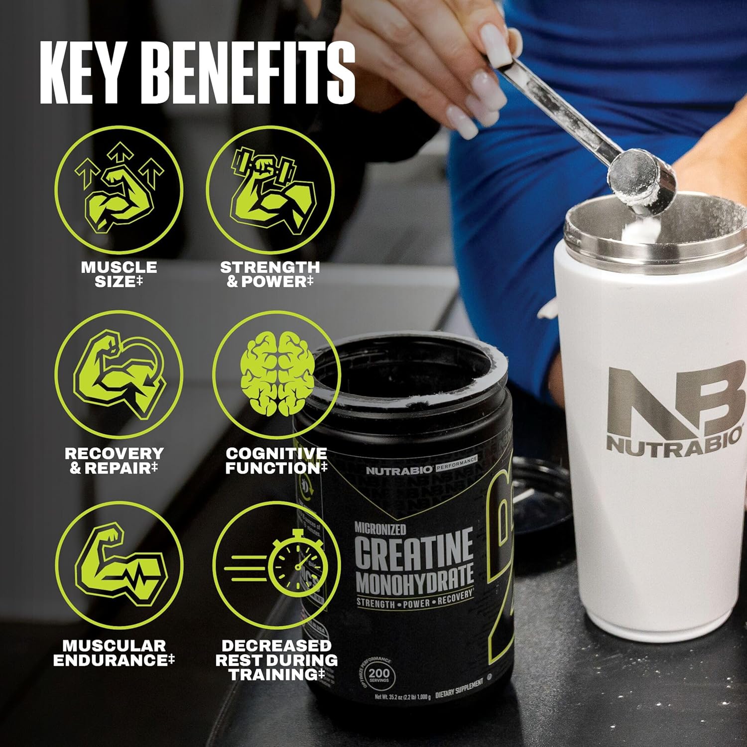 USA Supplements | MuscleTech, Platinum 100% Creatine Monohydrate ...