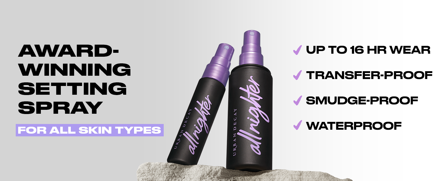All Nighter Setting Spray Makeup Long Lasting Waterproof Fix Spray ...