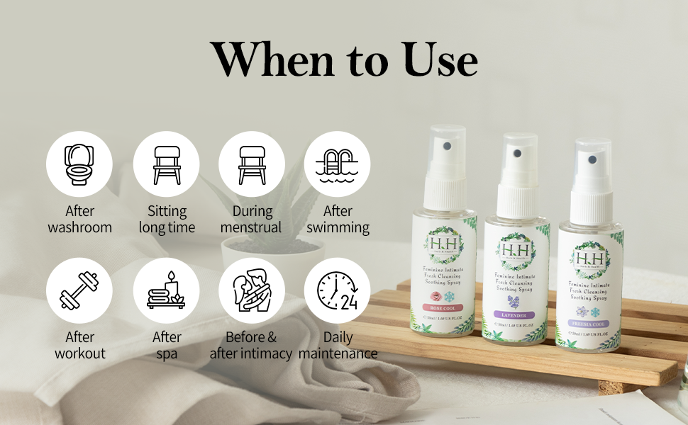 HH Feminine Care Intimate Antibacterial Soothing Spray - Intimate ...