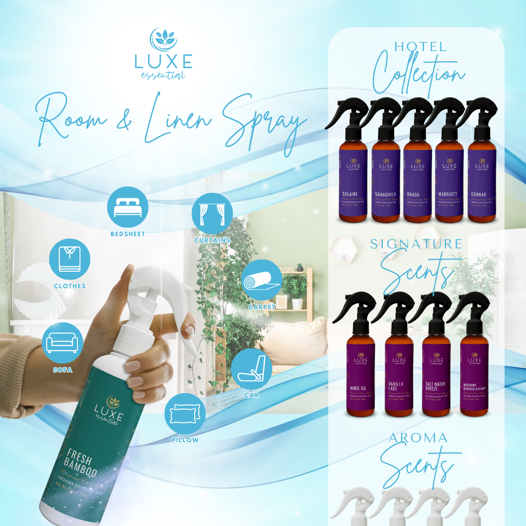 Room Spray - Anti-Bacterial Protection & Odor Elimination for Luxury ...