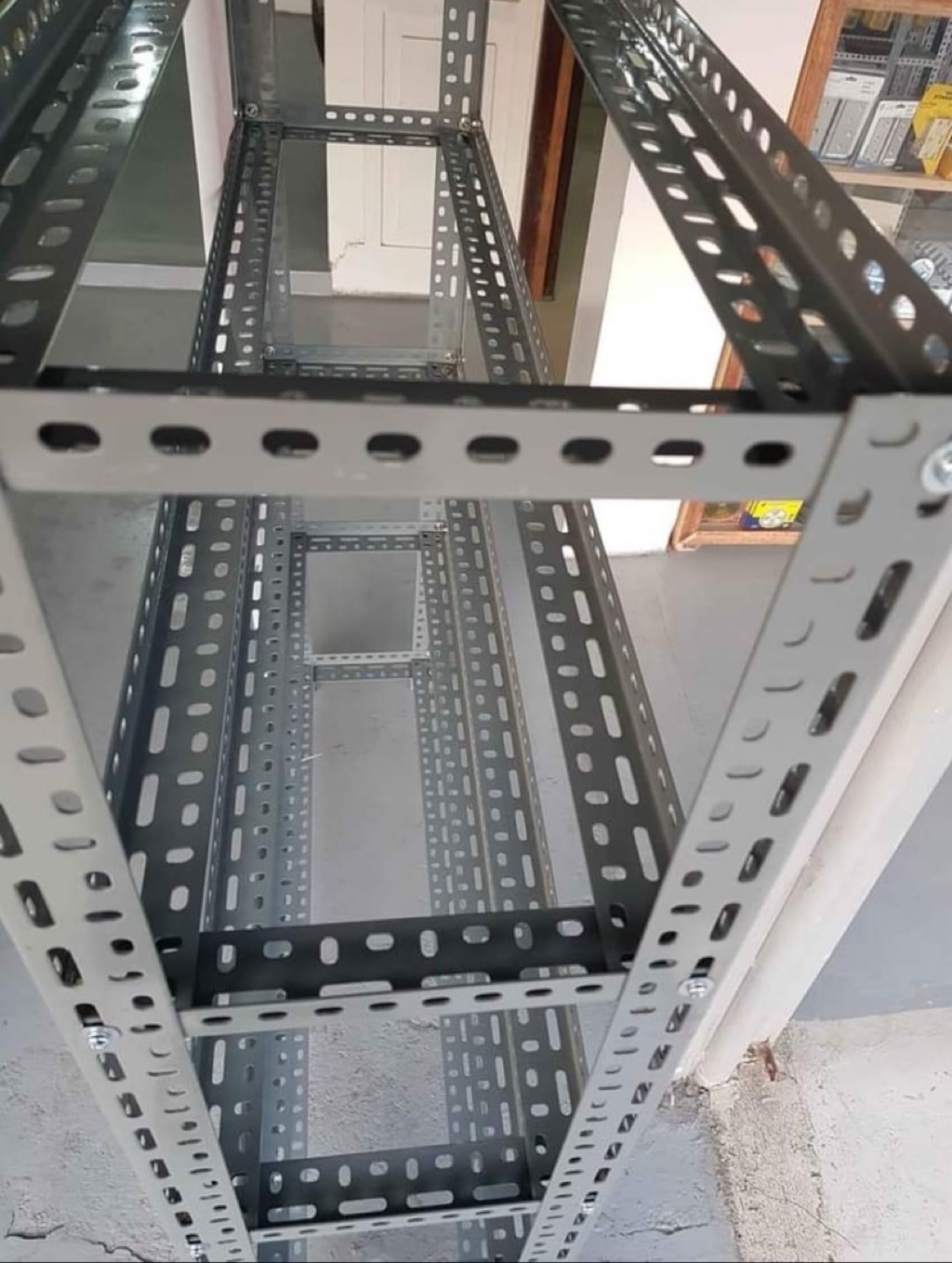 DIY Rack Slotted Angle Bar Heavy Duty Thick | Shopee Philippines