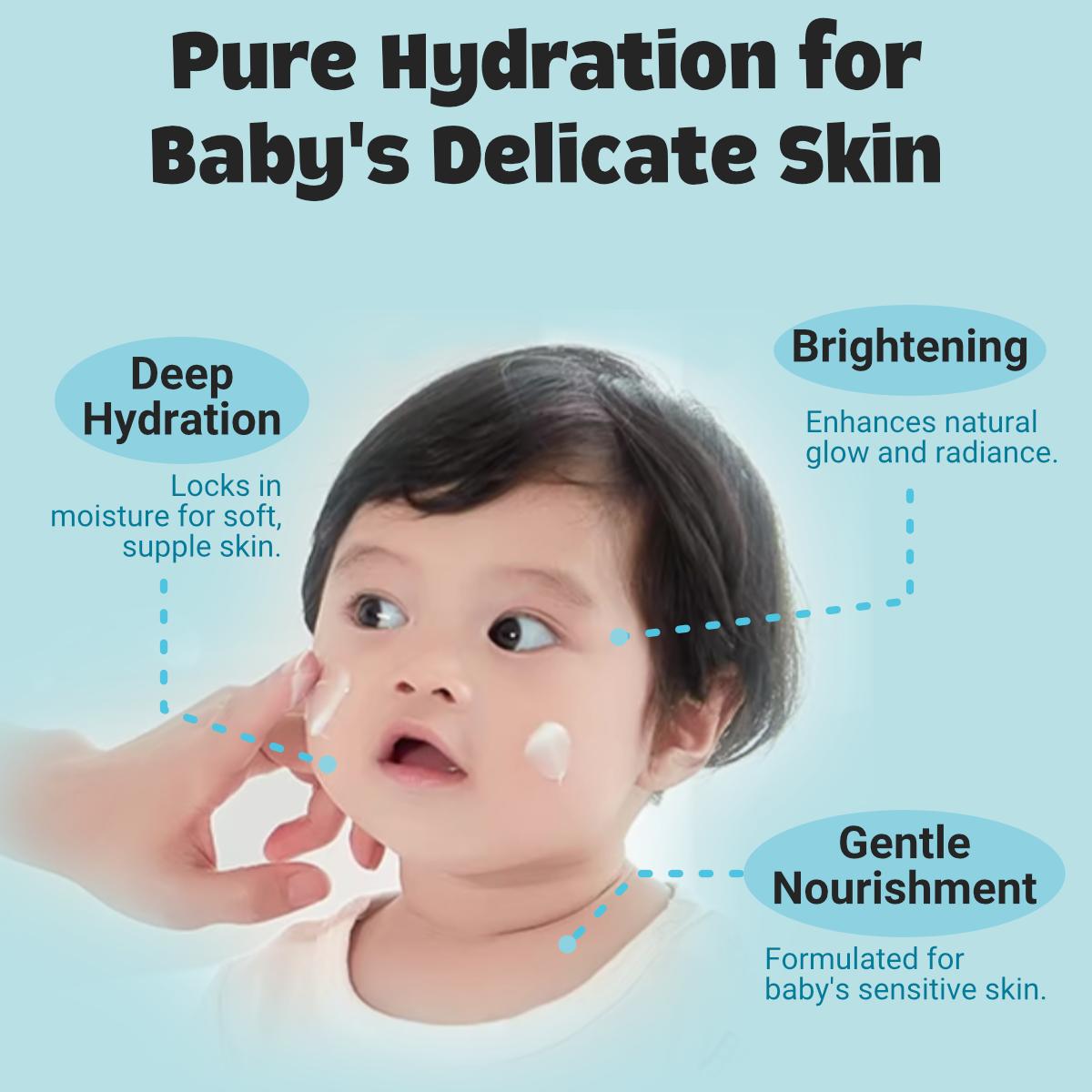Hegerbaby Ricepure Baby Lotion - Relieves Prickly Heat Rash Gentle ...
