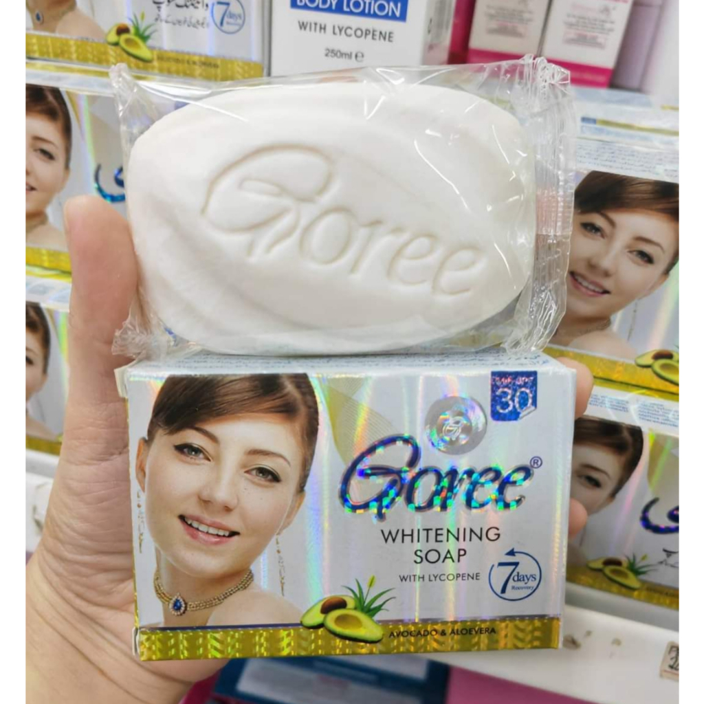 【SET OF 6】New products Goree Whitening Soap with Lycopene spf30 for ...