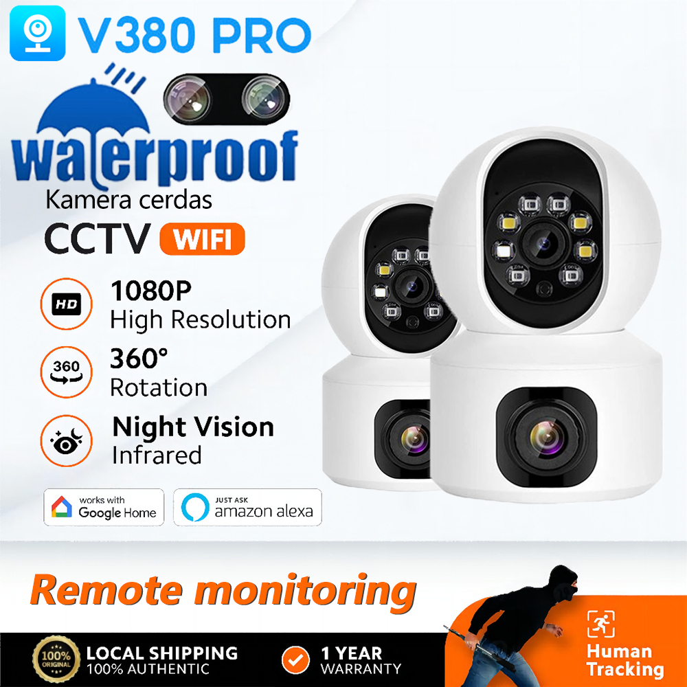 BUY 1 TAKE 1 - V380 Pro 2K HD Dual Lens CCTV - 4G/WiFi - Night Vision ...