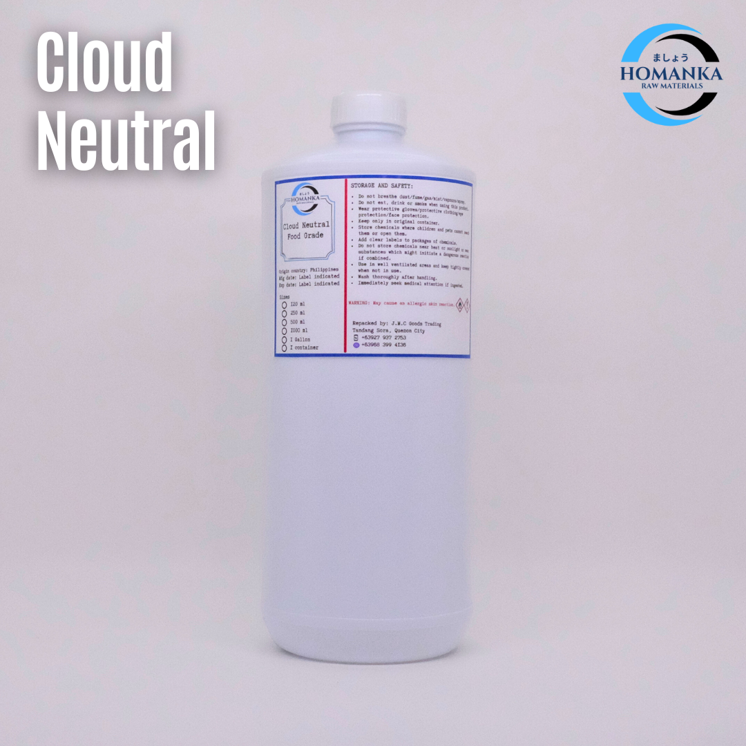 Cloud Neutral – Cloudifier (Concentrated food ingredient) | Shopee ...