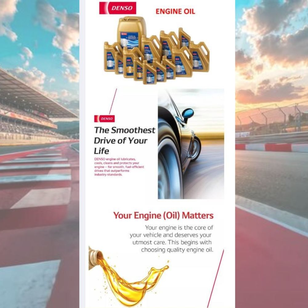 Denso Engine Oil Silver 15W40 Semi Synthetic 1L/4L (Diesel) | Shopee ...
