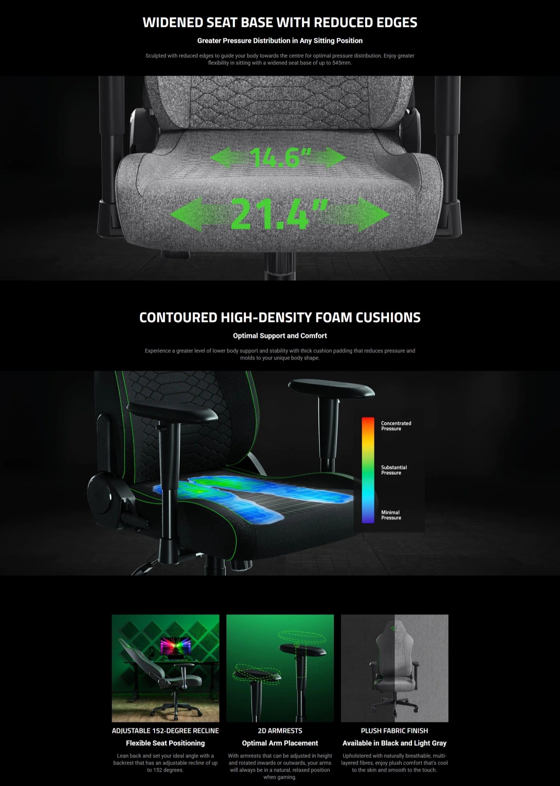 Razer Iskur V2 X - Gaming Chair with Built-in Lumbar Support | Shopee ...