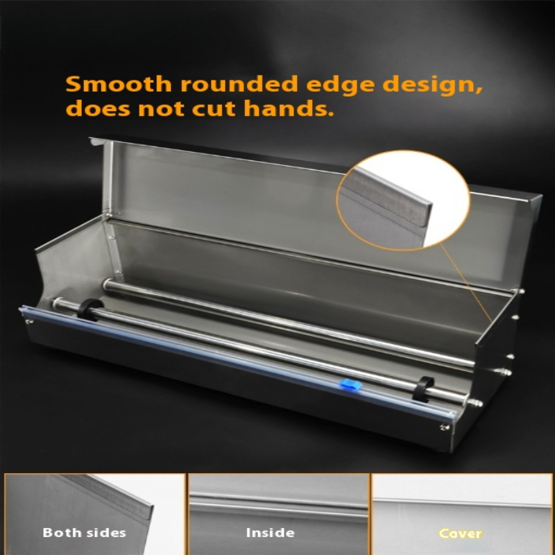 Stainless Cling wrap Cutter Machine for Supermarket/Food Packaging ...