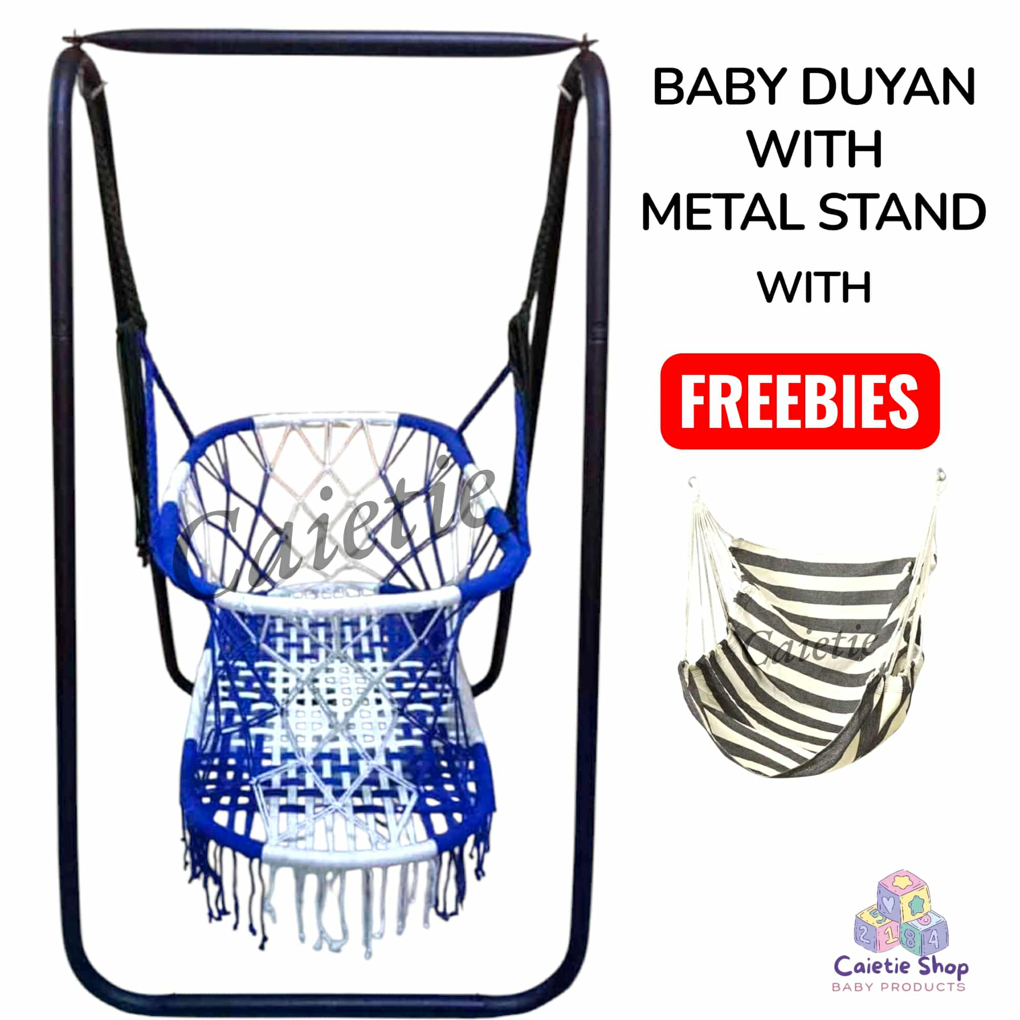 DUYAN FOR BABY LARGE SIZE WITH METAL STAND WITH FREE SWING CHAIR ...