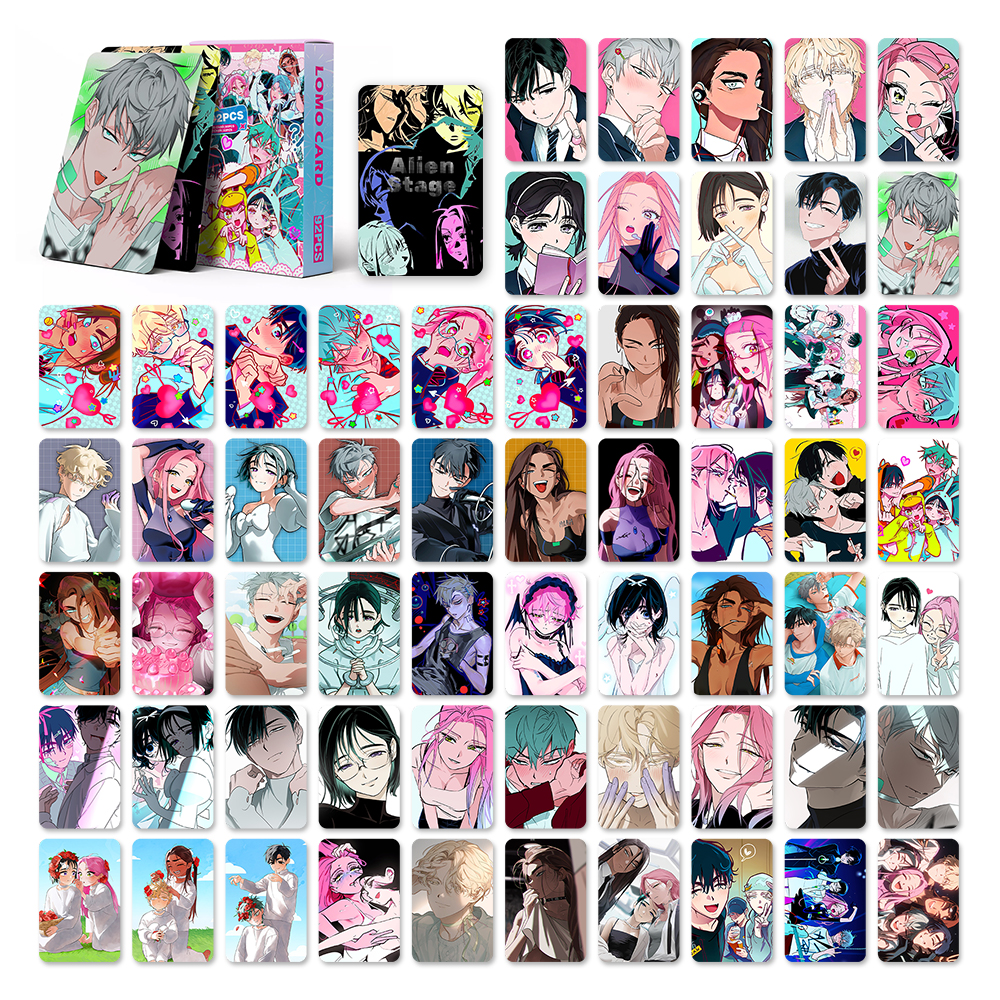 92pcs Alien Stage Lomo Card Sticker Ivan Till Hyuna Luka Mizi Sua ...