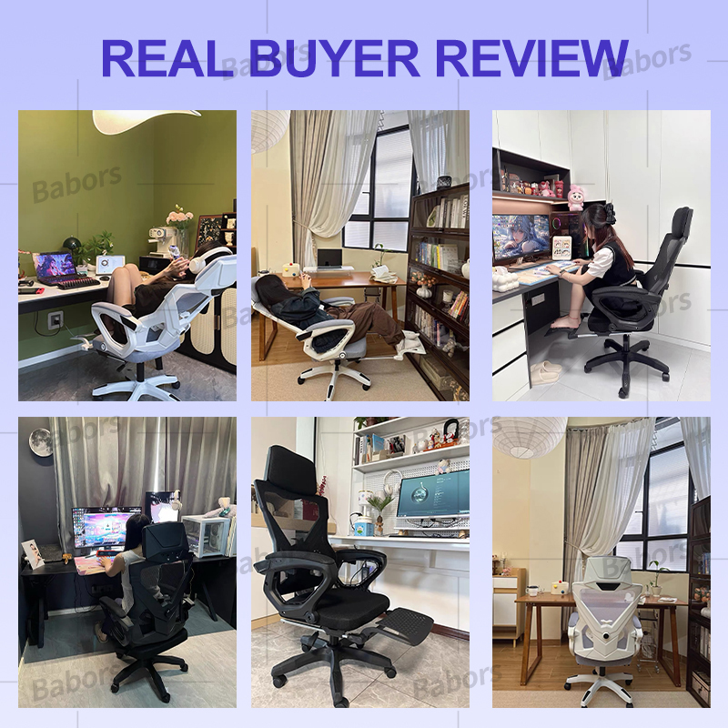 Ergonomic Chair Breathable Mesh Office Chair With Lumbar Support ...