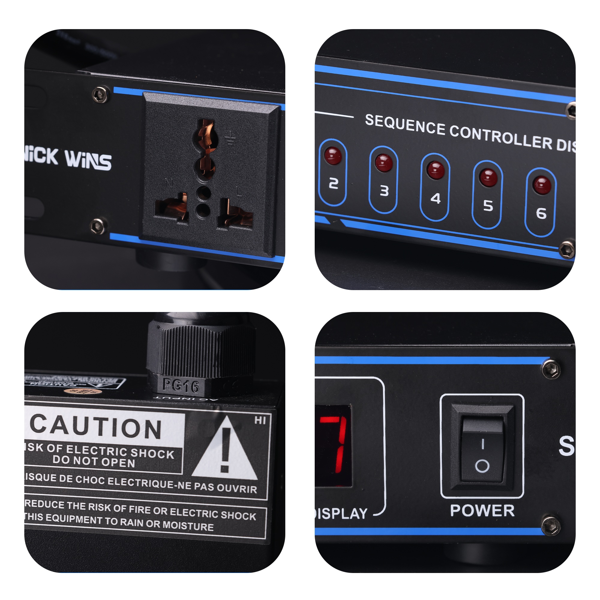 Power Sequencer 8+2 Power Sequencer Control Colokan Listrik Management ...
