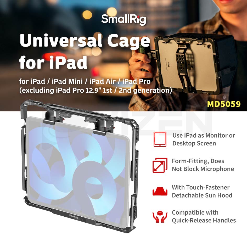 SmallRig universal tablet cage MD5059 | Shopee Philippines