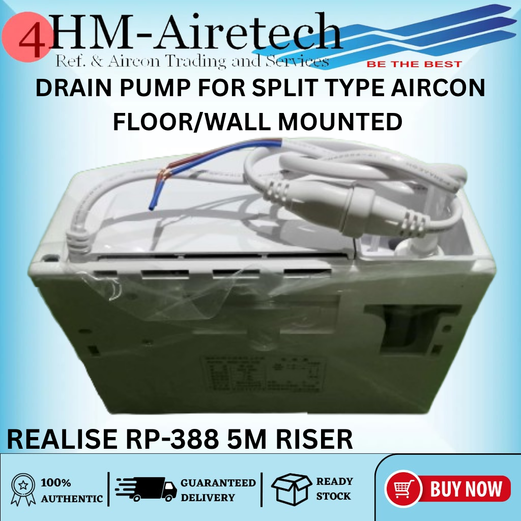 FOURHM Drain Pump REALISE 5 meters Riser for Floor Type Aircon model RP ...