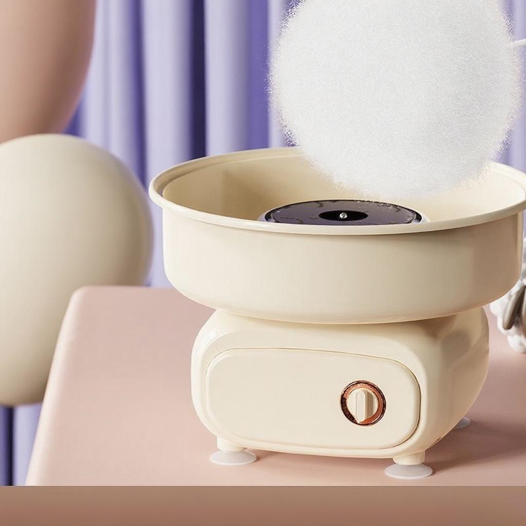 Electric Mini Sweet Cotton Candy Maker Machine DIY With Splash-Proof ...