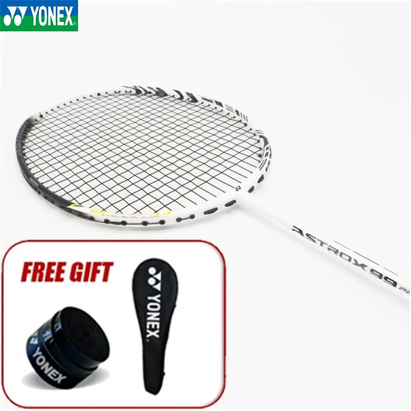 YONEX ASTROX-99-Pro-White Tiger Badminton Racket Full Carbon Single 4U ...