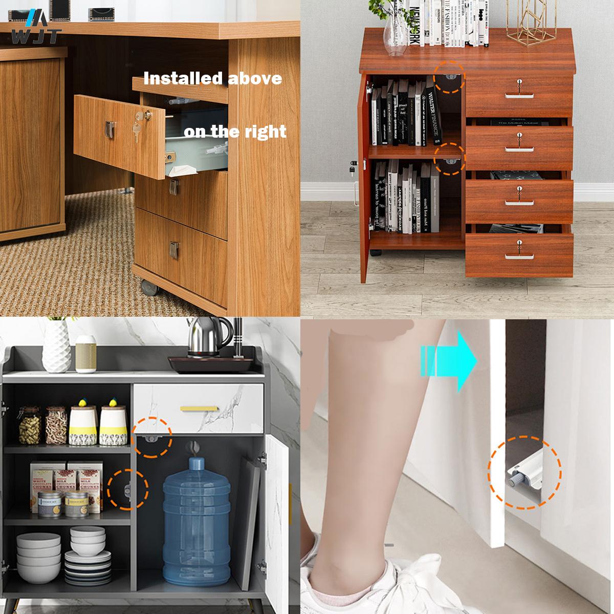 Push-to-Open Magnetic Cabinet Catch Door & Drawer Touch Latch | Shopee ...