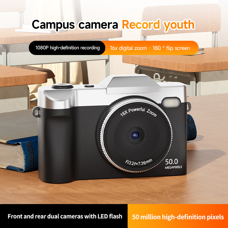 NEW 5K Digital Camera CCD 16X Digital Zoom 50MP Photography Camera 180 ...