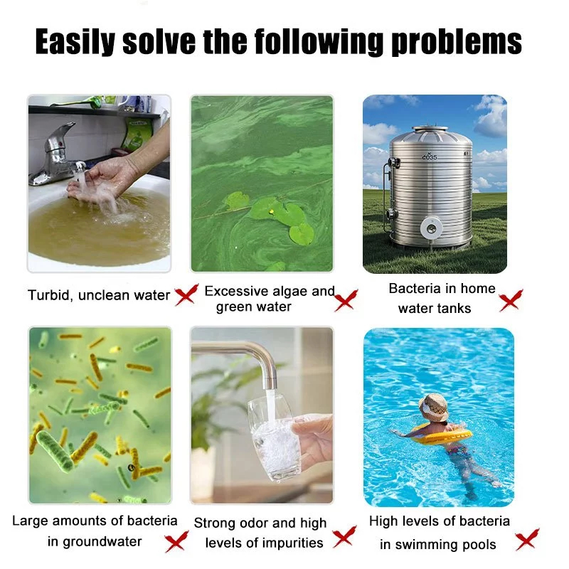 Drinking-grade Chlorine Tablets Water Treatment for Tap Water,Well ...