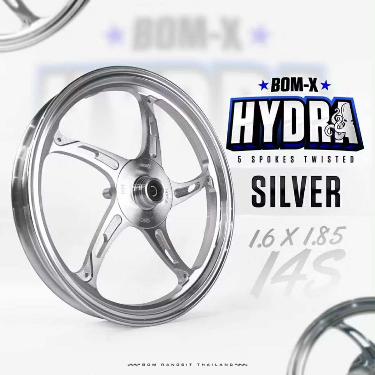 BOM RANGSIT BomX HYDRA CNC MAGS FOR MIO 110 / MIO SPORTY | Shopee ...