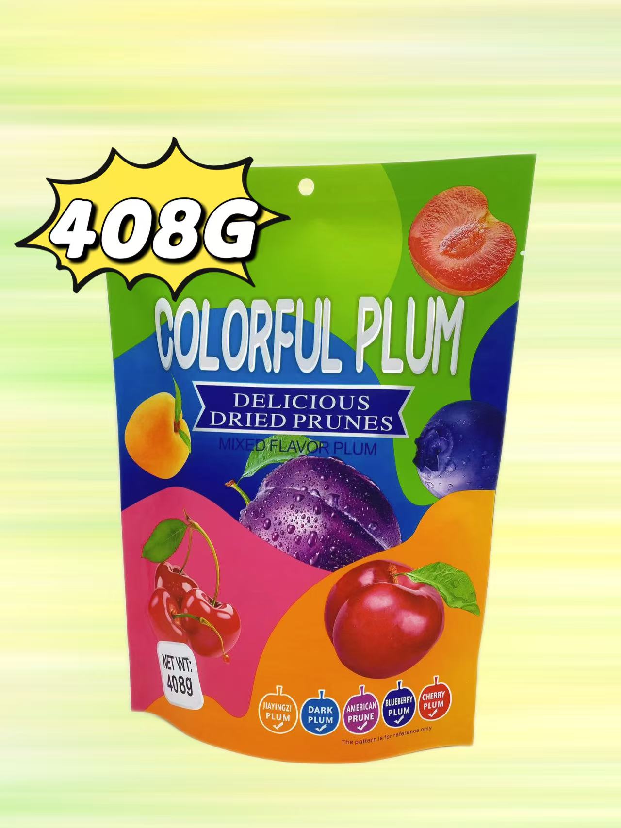 30Pcs Colorful Plum Delicious Dried Prunes Mixed Flavor Plum | Shopee ...