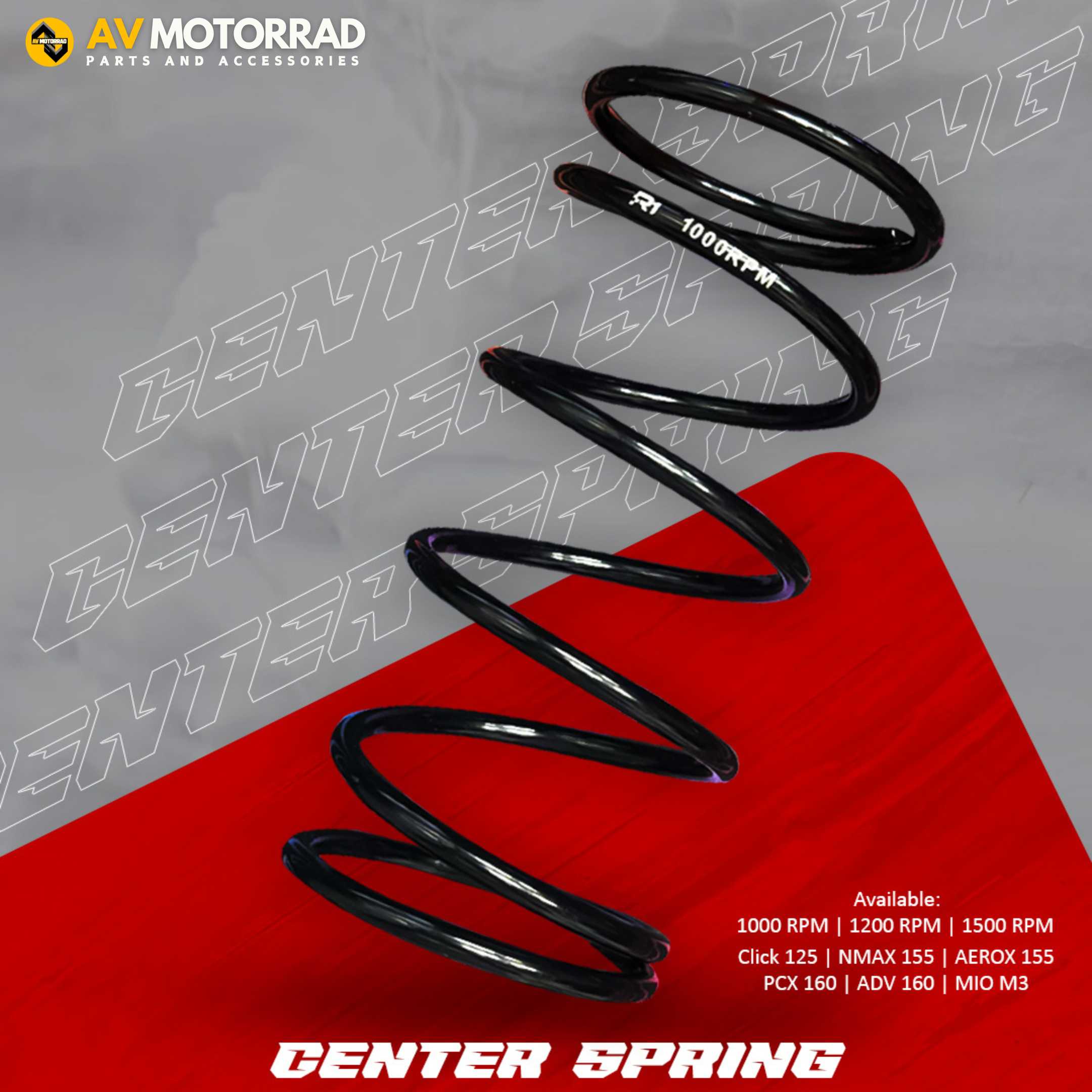 R1 MOTO CENTER SPRING HONDA/YAMAHA | Shopee Philippines
