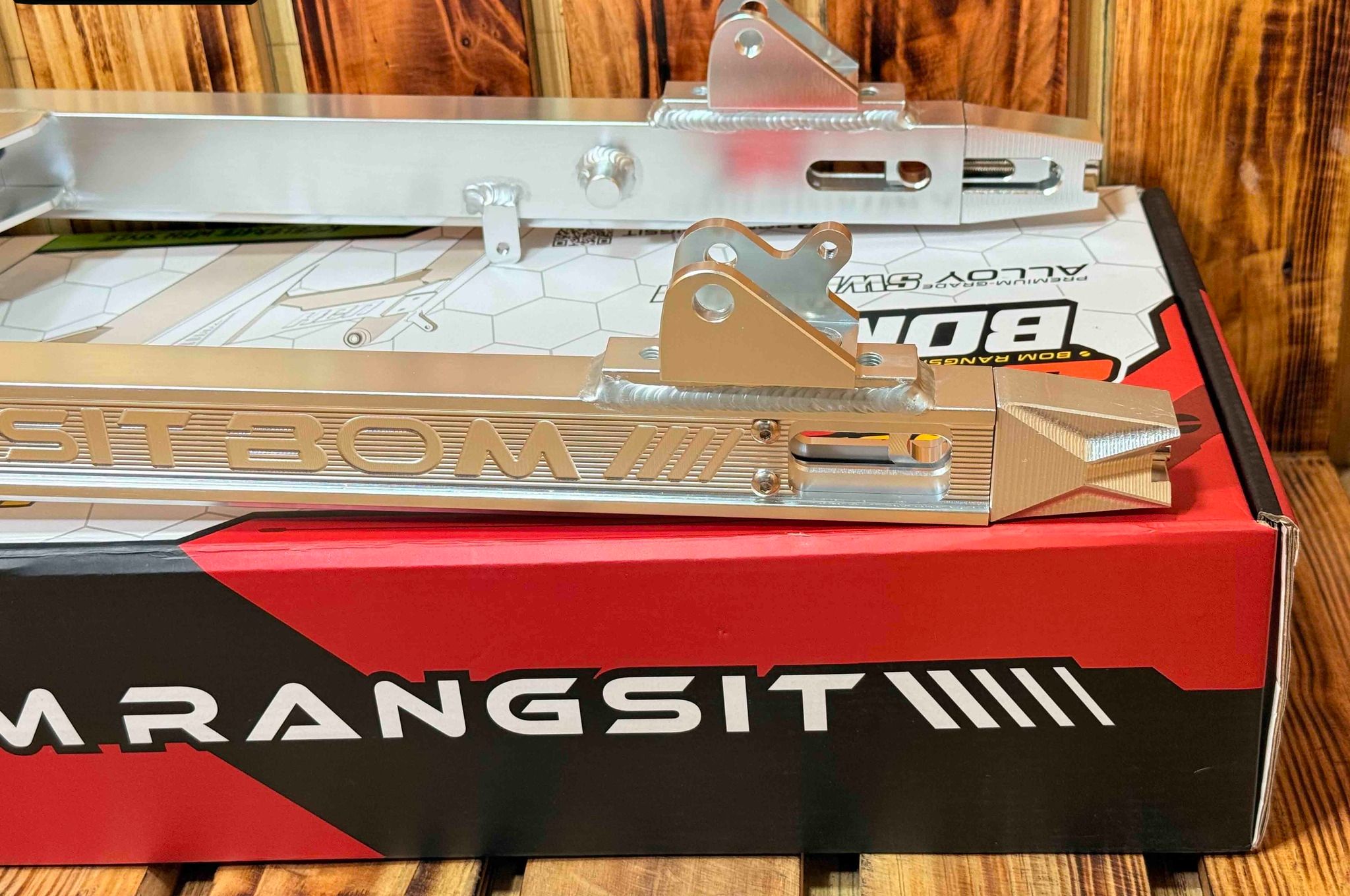 BOM RANGSIT HONDA WAVE, XRM, PANTRA CNC ALLOY SWING ARM BOM RANGSIT ...
